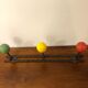 Vintage wall coat rack