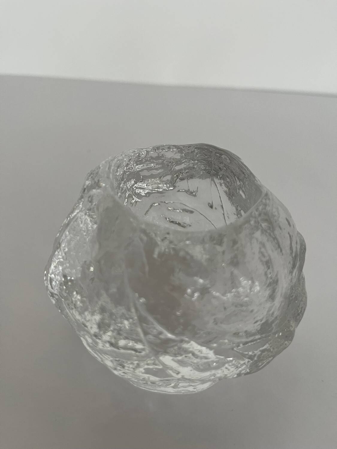 "Snowball" candle holder Kosta Boda