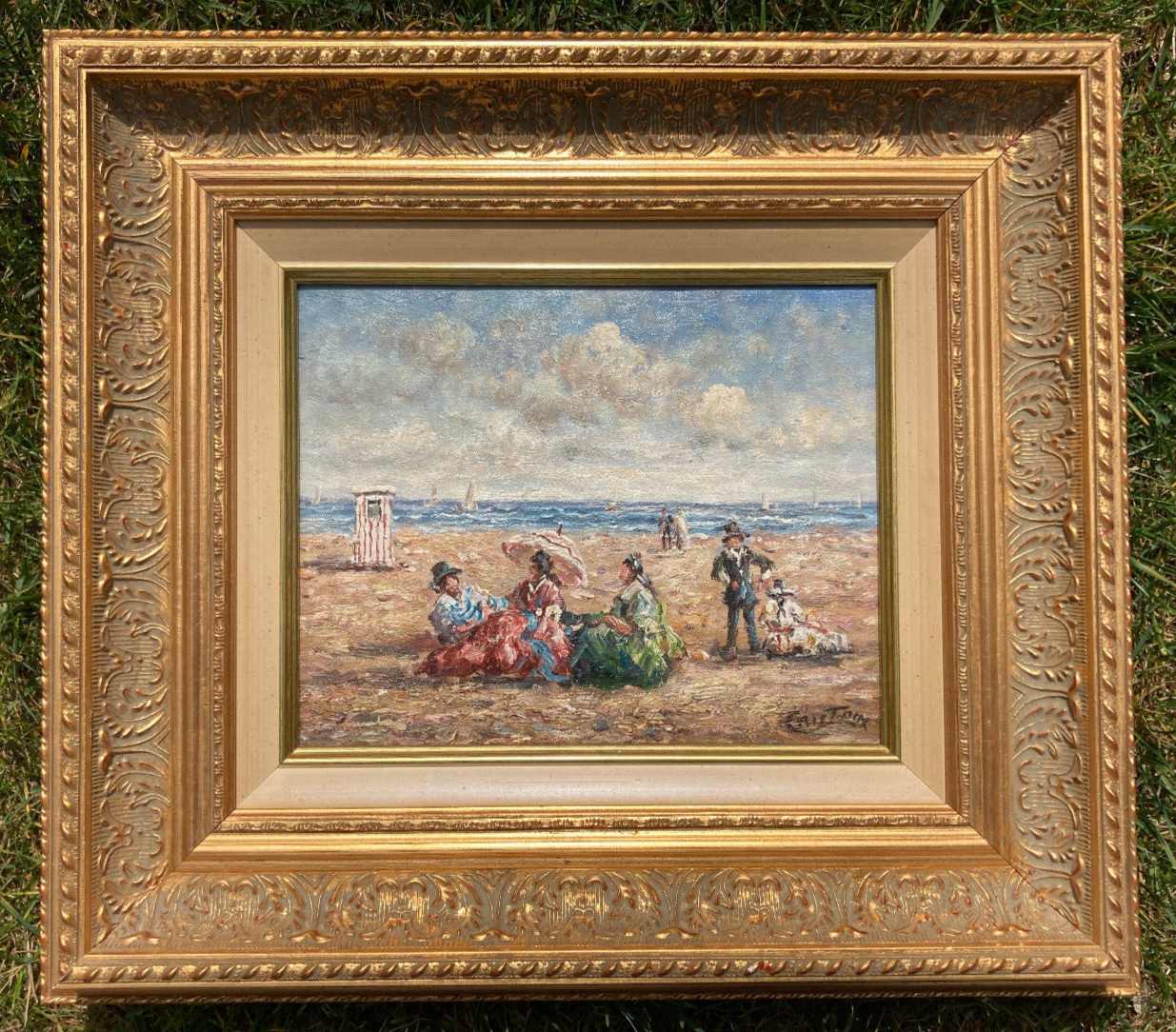 Table, Nineteenth Beach Scene