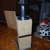 Cork lamp base