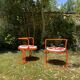 Pair of Gae Aulenti armchairs for Prisunic