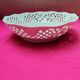 Openwork fruit bowl in white porcelain Form Marienbad Ingres Wei