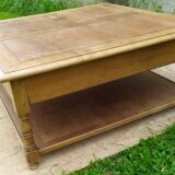 Cherry wood coffee table