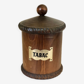 Wooden tobacco box