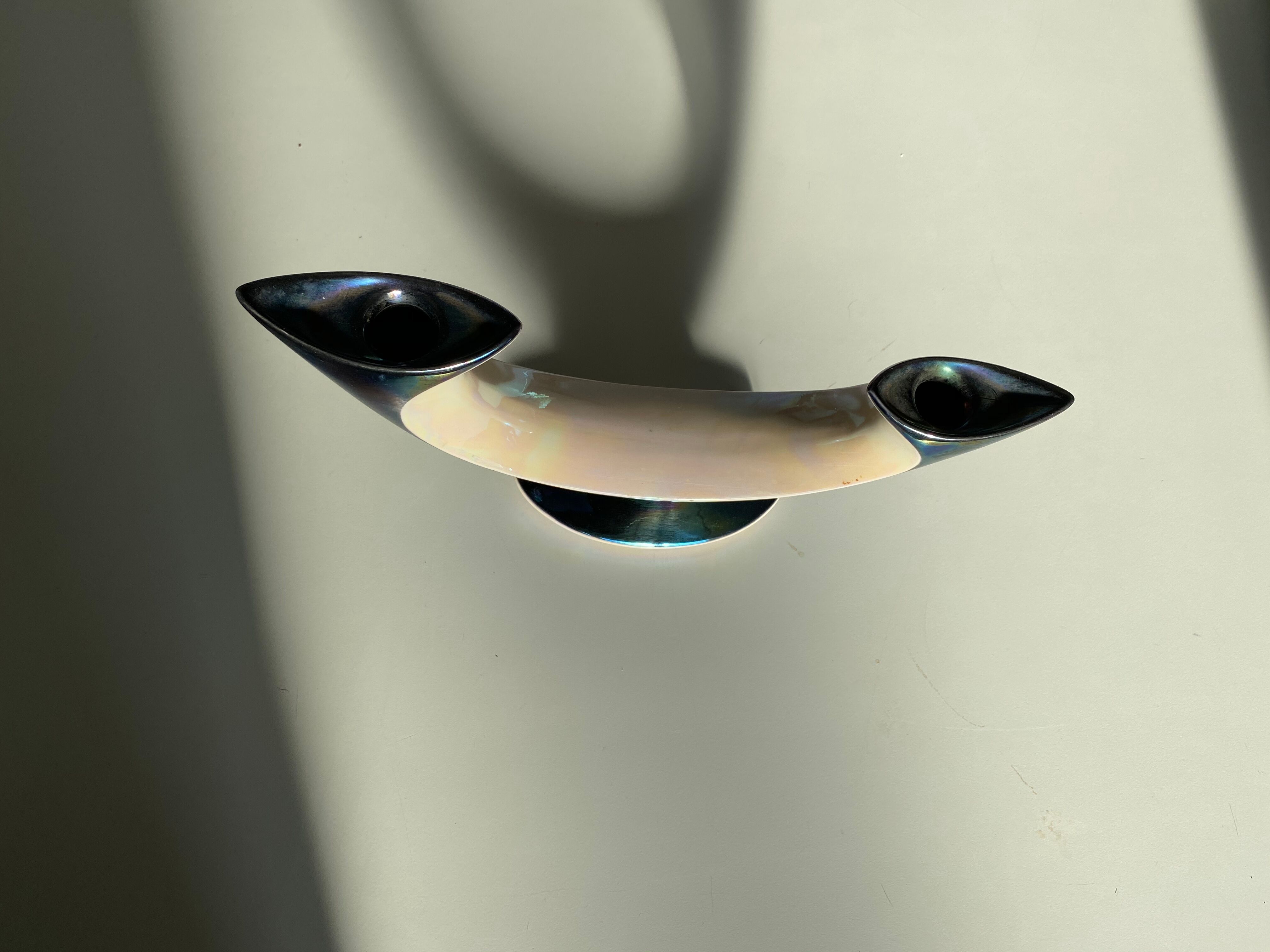 Glass candlestick Verceram