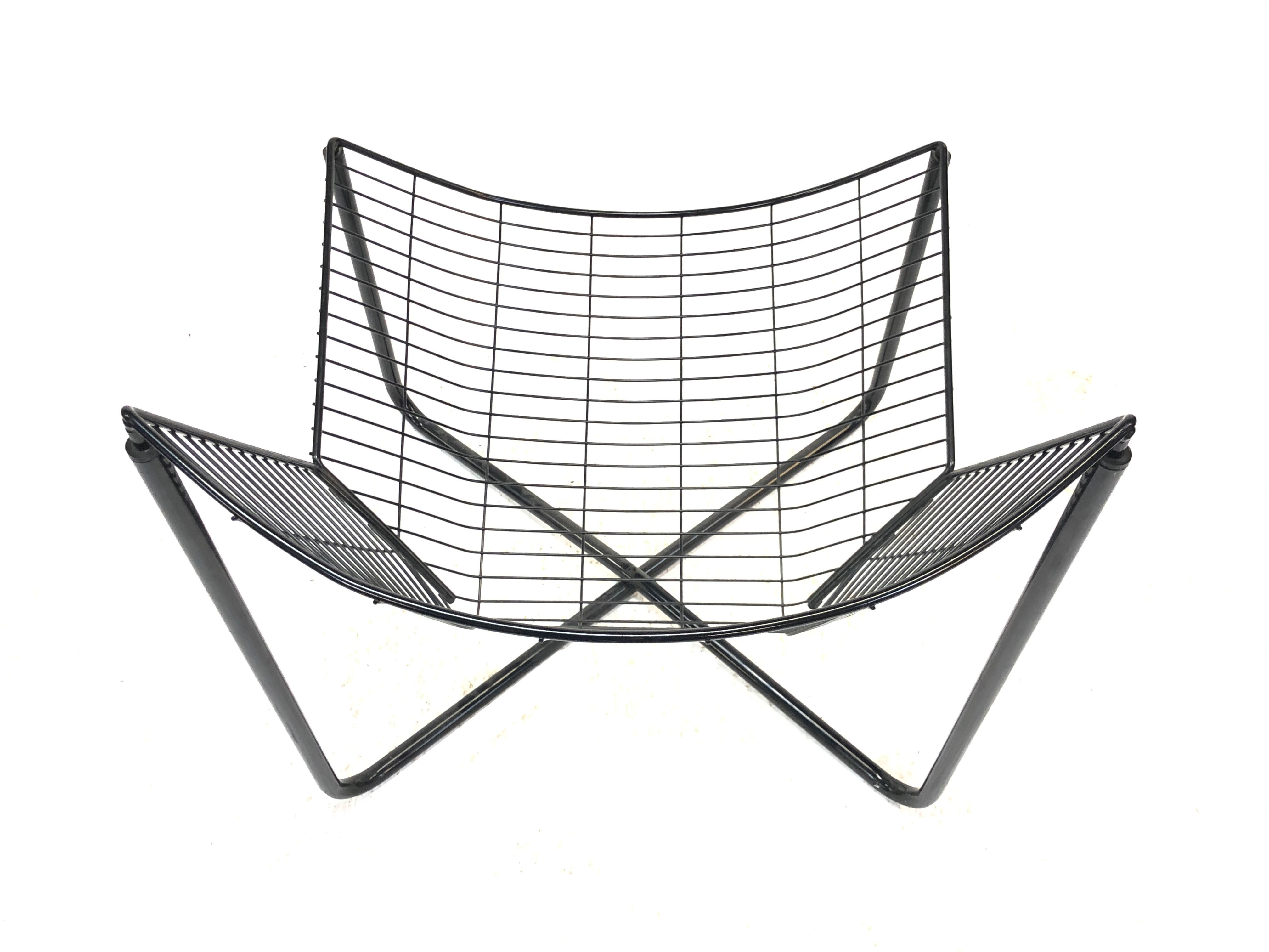 Fauteuil Ikea Jarpen Wire Chair vintage Niels Gammelgaard