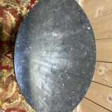 Small oval side table in Empire style