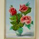 "Roses in a vase" Persson 1950