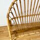 Rattan basket bed from the 60s