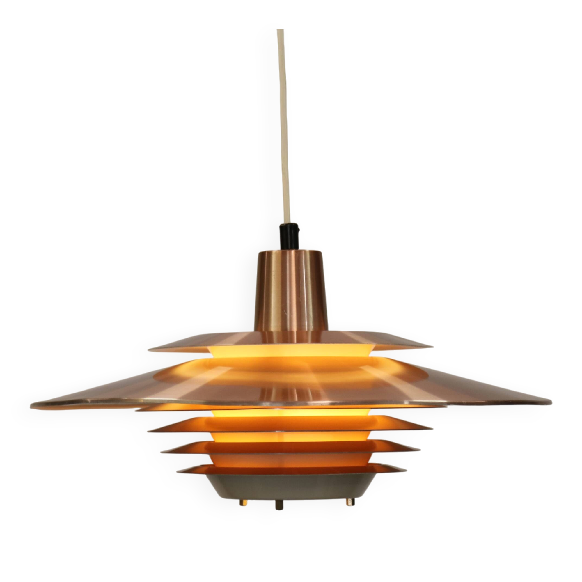Very rare old Danish design lamp by Teknika model 410 - 60's