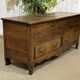 Louis XV 19th-century chest in chestnut with 2 drawers.