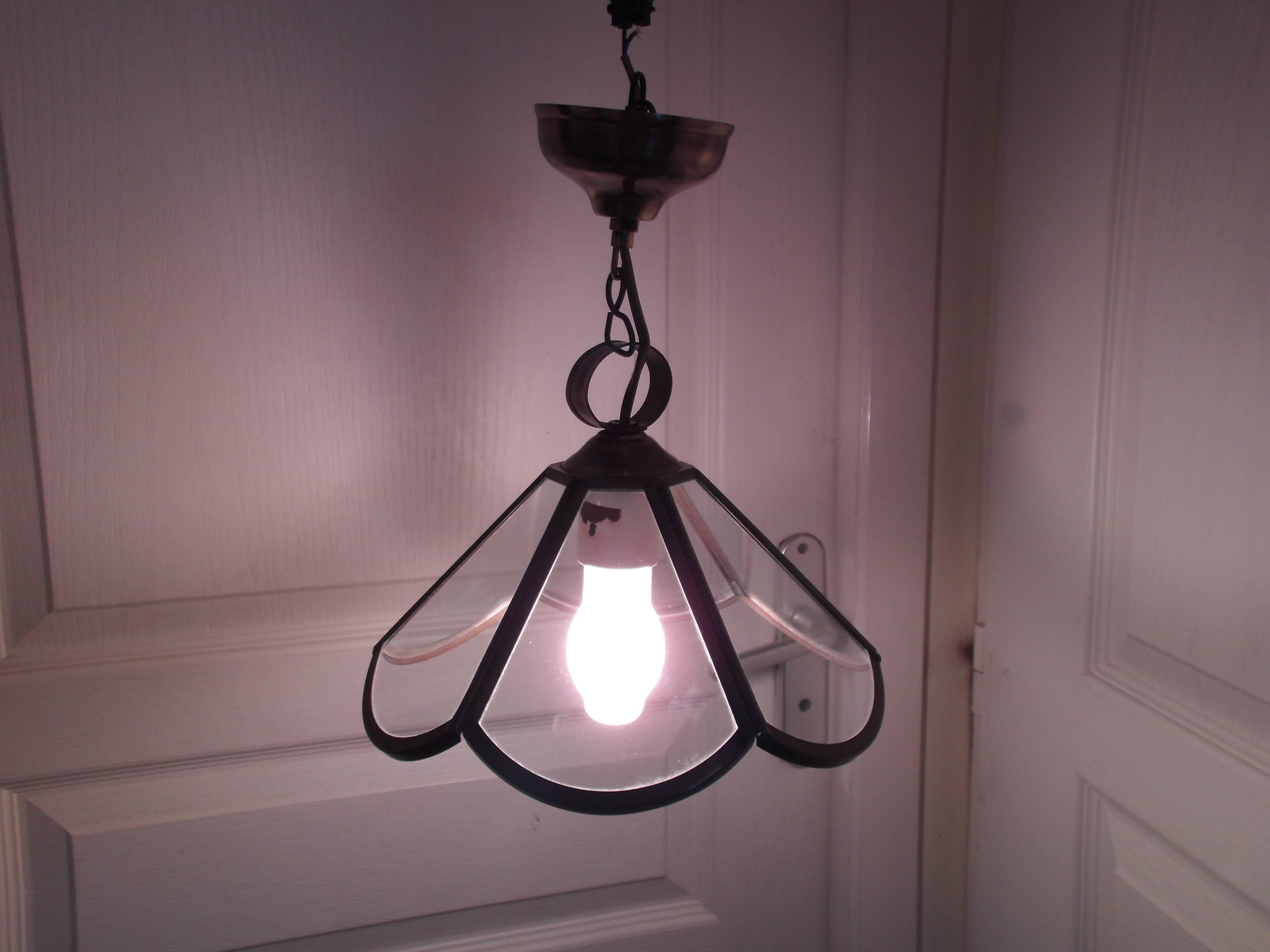 Hanging lamp 6 facets