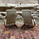 Pair of Danish armchairs model Boomerang by Mogens Kold
