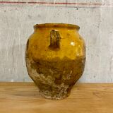 Yellow grease pot
