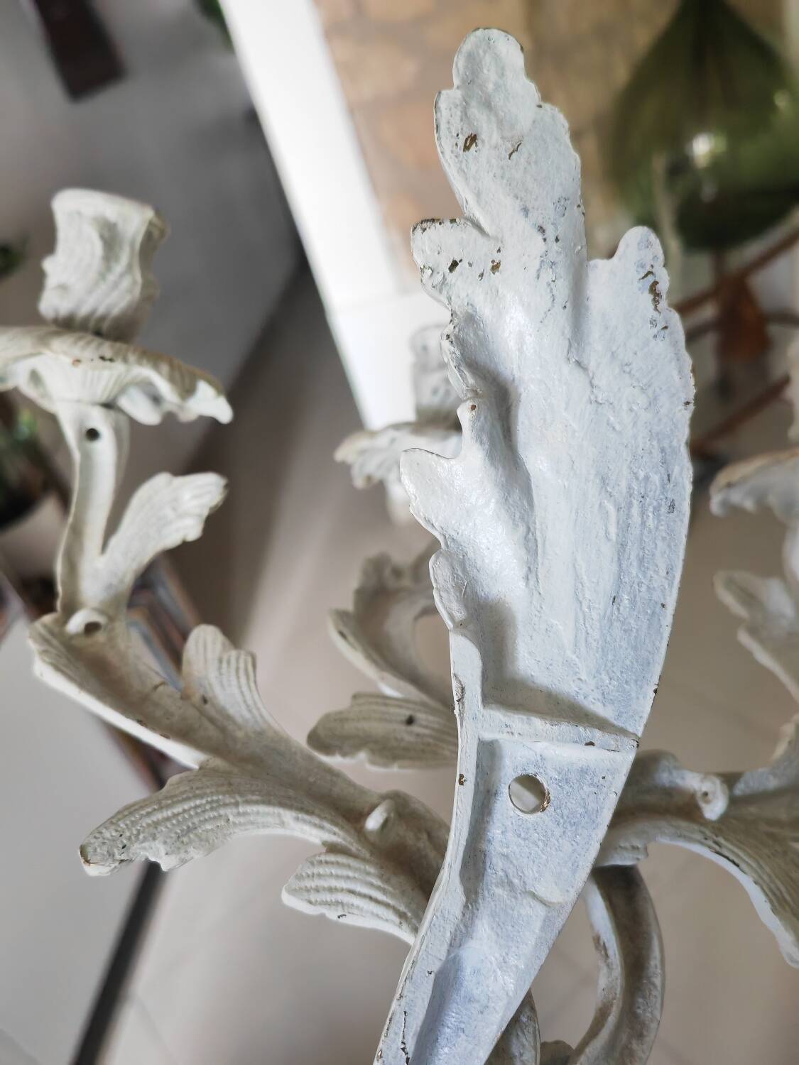 Pair of bronze light fixtures