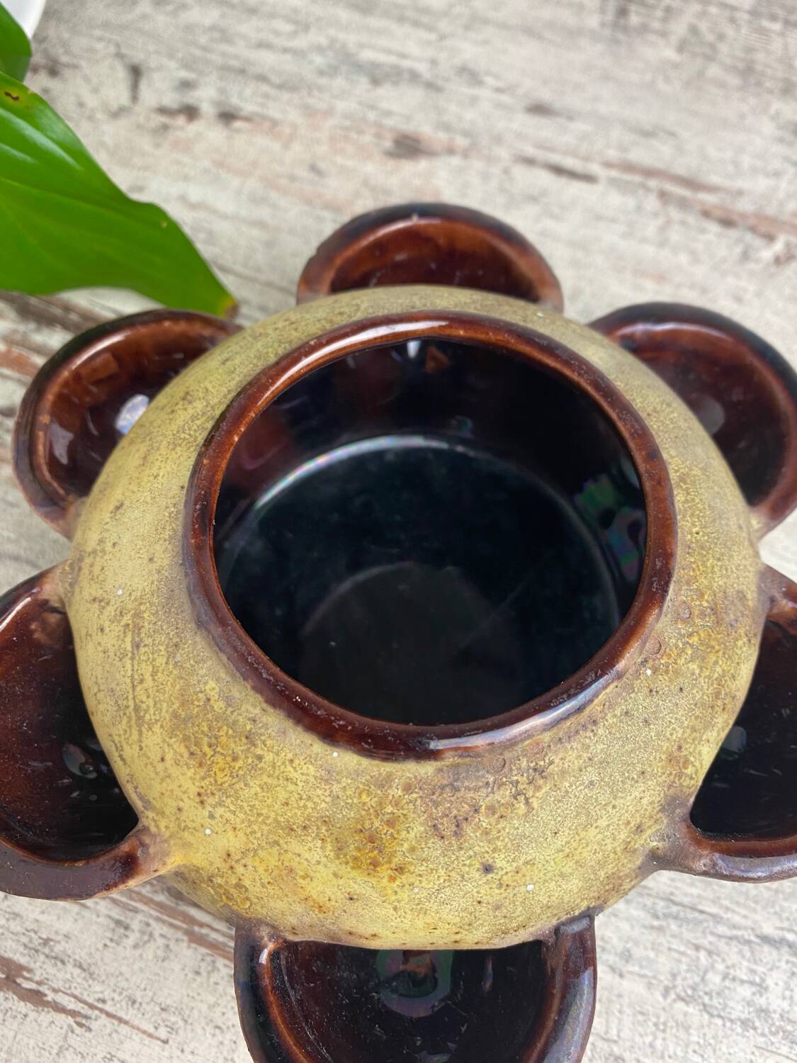 Ceramic flowerpot vase