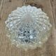 Vintage White Porcelain Ceiling Light, 1970s