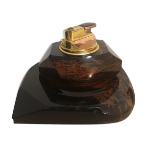 ancien briquet et cendrier