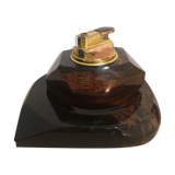 Ancien briquet et cendrier en onix