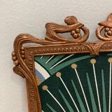 Cadre en cuivre Art Nouveau