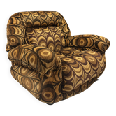 1970s psychedelic armchair