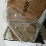 Plastic bell with mirror base