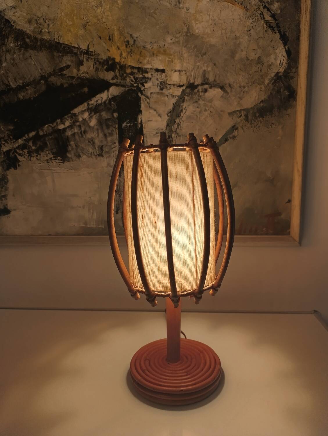 Vintage Louis Sognot Lamp