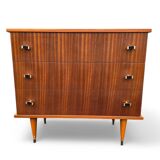 Commode vintage pieds fuselés