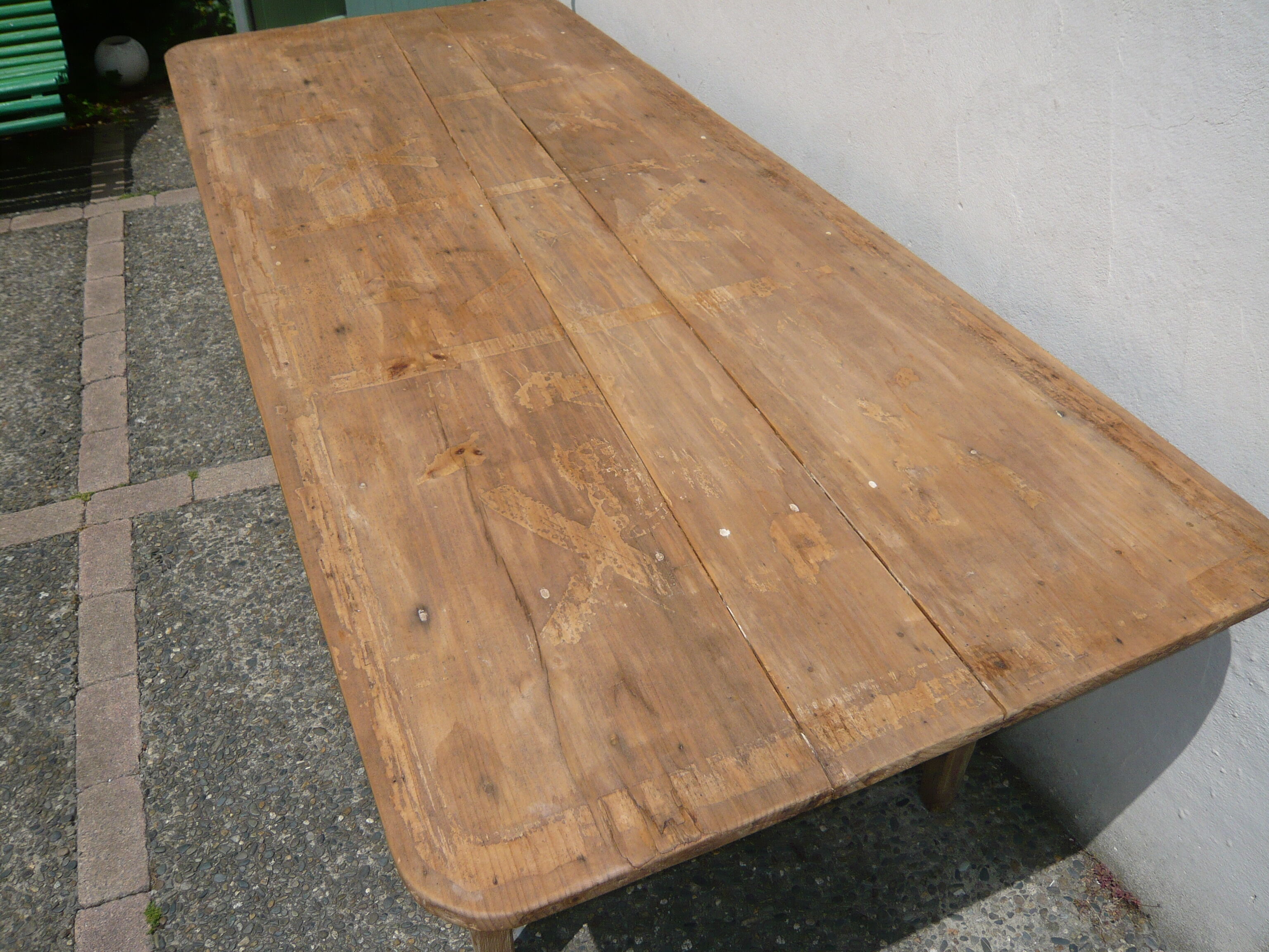 Old farm table