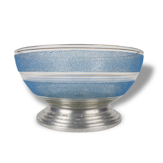 Former Cup fruit Granita blue on base metal. Vintage