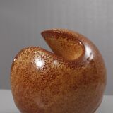 Roberto Rigon & Bertoncello Ceramiche trilobed sphere vase Italy 1970