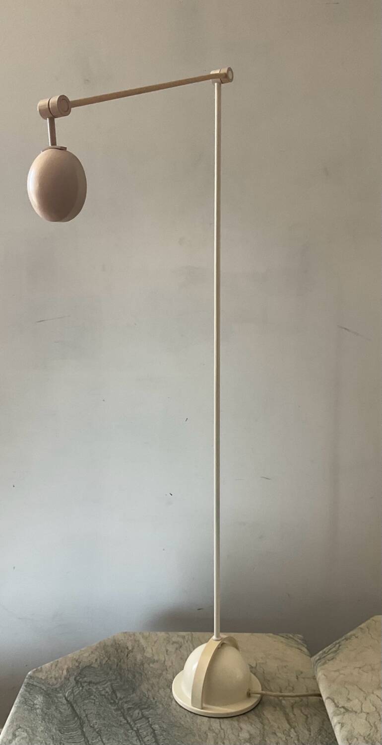 Vintage reading floor lamp from the 70s and 80s