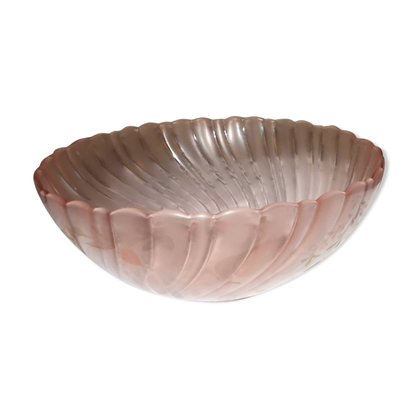 Arcoroc Rosaline glass salad bowl