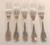 Series 5 Old Christofle Forks Silver Metal
