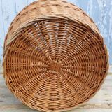 wicker laundry basket