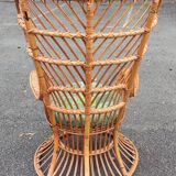 "Emmanuelle" rattan armchair