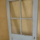 Old door blue patina