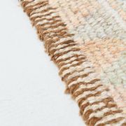 3x12 Turkish Cream & Brown Vintage Runner Rug, 79x366Cm