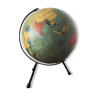 Vintage TARIDE tripod earth globe