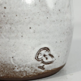 Pichet grès vintage Jeanne et Norbert Pierlot à Ratilly