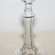 Antique Cut Crystal Carafe Sterling Madeira 1973