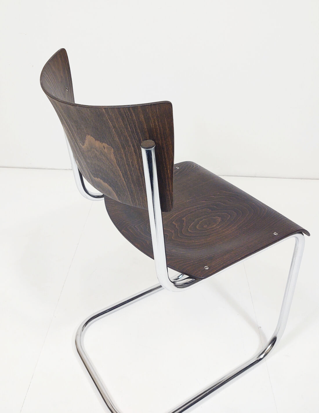 Tubular steel cantilever chair by Mart Stam