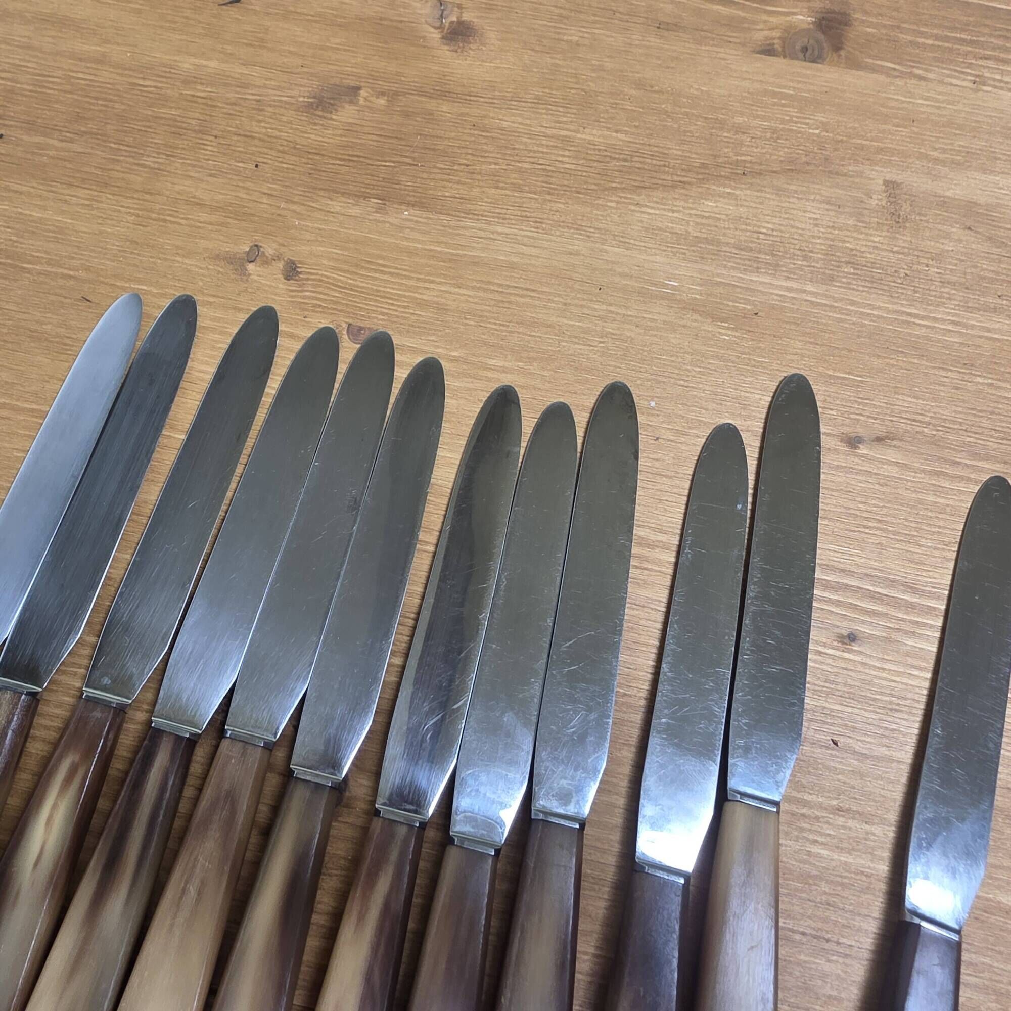 12 large knives Pajot Reims
