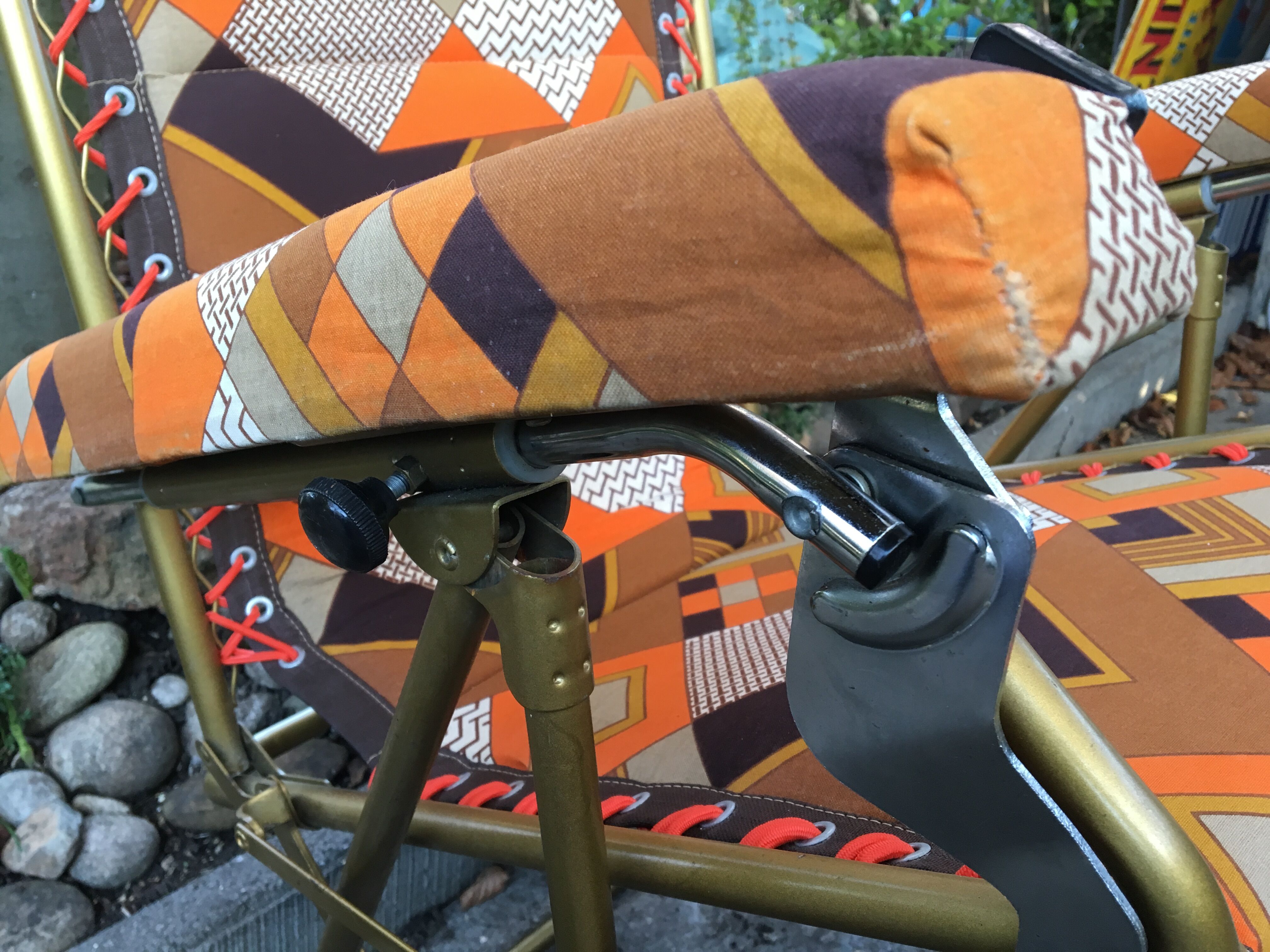 Transat Starlax Lafuma vintage 70s