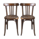 Lot de 2 chaises Baumann n°85 vers 1935
