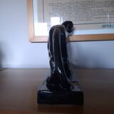 Art deco st clement ceramic panther