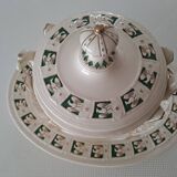 Napoleon I soup tureen, Longwy