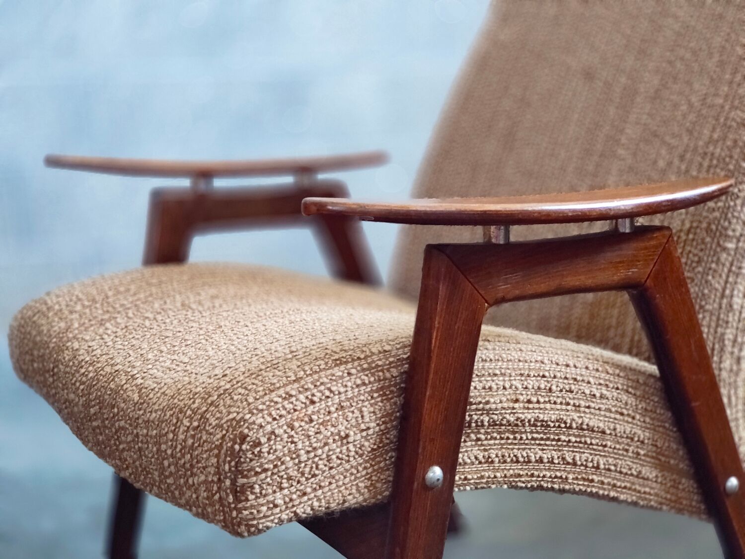 Pair of armchairs by Jaroslav Smidek for TON (Thonet)1960