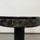 Black Jugendstil coffee table