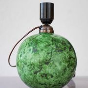 Scandinavian Art Deco table lamp in ceramic by Erik Mornils for Nittsjö, 1930s